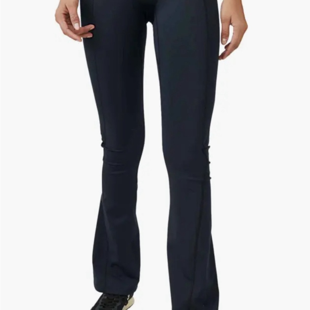 Free People FP Movement Black Flared Leg Pants XS